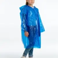 Дождевик-плащ детский BrightWay Kids, синий