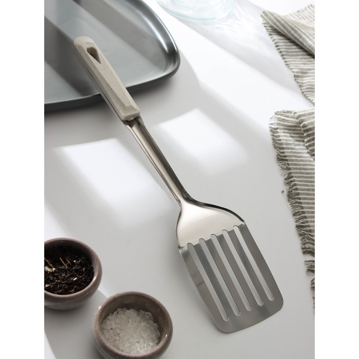 Лопатка из нержавеющей стали Доляна &laquo;Соната&raquo;, 35,5 см