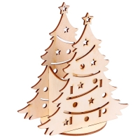 Заготовка для творчества &laquo;Карандашница. Ёлочка&raquo;