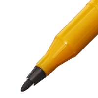 Маркер перманентный для ткани, прачечных 1-2 мм Luxor "Laundry", пулевидный, черный Маркер перманентный для ткани, прачечных 1-2 мм Luxor "Laundry", пулевидный, черный