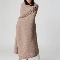 Плед Auray, бежевый Плед Auray, бежевый