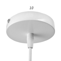 Светильник BayerLux "Адри" 1х60Вт E27 белый 16х16х100 см. Светильник BayerLux "Адри" 1х60Вт E27 белый 16х16х100 см.