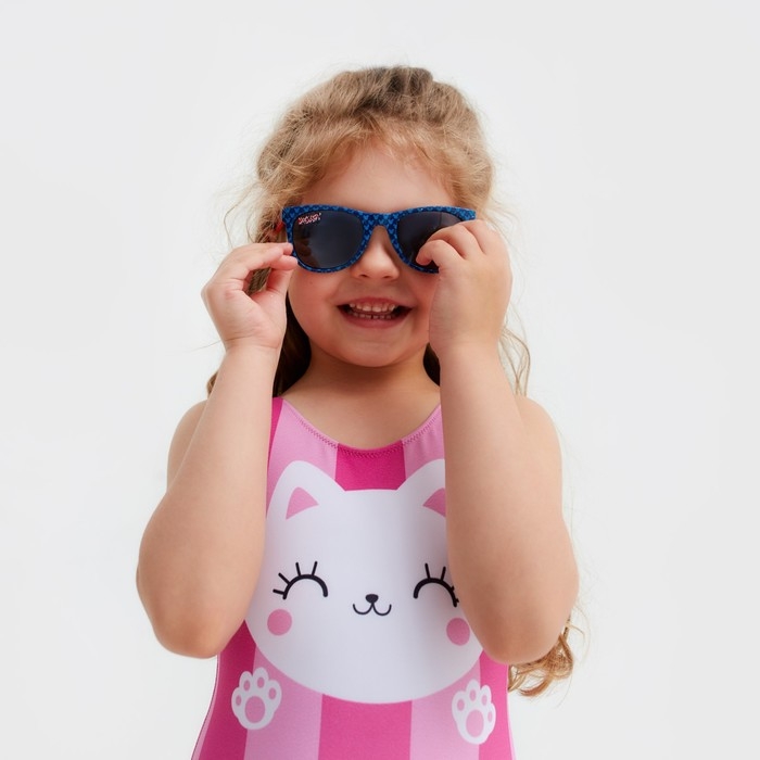 Купальник для девочки KAFTAN &laquo;Котик&raquo;, рост 128 см, цвет розовый