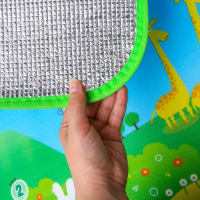 Игровой коврик для детей на фольгированной основе &laquo;Путешествие&raquo;, размер 180х100x0,5 см, Крошка Я