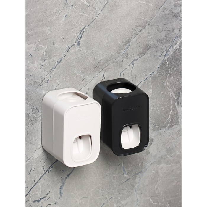 Выдавливатель для зубной пасты на клейкой ленте Доляна, 5,5&times;6&times;9 см, цвет МИКС