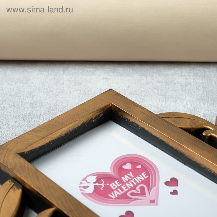 Фоторамка на 7 фото 7х7 см, 7х10 см, 8х10 см Фоторамка на 7 фото 7х7 см, 7х10 см, 8х10 см "Дерево желаний" бронза 36х31 см