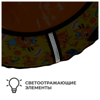 Тюбинг-ватрушка «Три кота», ТБ2-70/ТК, диаметр чехла 75 см Тюбинг-ватрушка «Три кота», ТБ2-70/ТК, диаметр чехла 75 см