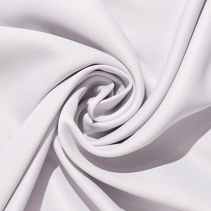 Штора портьерная &laquo;Этель&raquo; 130&times;300 см, блэкаут, цвет металл, пл. 210 г/м&sup2;, 100% п/э