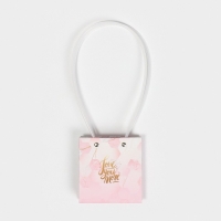 Пакет влагостойкий для цветов Love you more, 11,5 х 12 х 8 см Пакет влагостойкий для цветов Love you more, 11,5 х 12 х 8 см