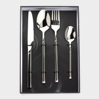 Столовые приборы из нержавеющей стали Magistro «Версаль», 4 предмета, цвет серебряный Столовые приборы из нержавеющей стали Magistro «Версаль», 4 предмета, цвет серебряный