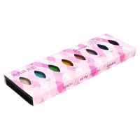 Краски акварельные, перламутровые, + кисть, в пластиковой коробке, 8 цветов Краски акварельные, перламутровые, + кисть, в пластиковой коробке, 8 цветов