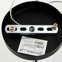 Люстра "Авиталь" 2хЕ27 40Вт чёрно-хромовый 53х20х23 см BayerLux