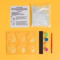 Набор для творчества Магниты из гипса &laquo;Кексики&raquo;