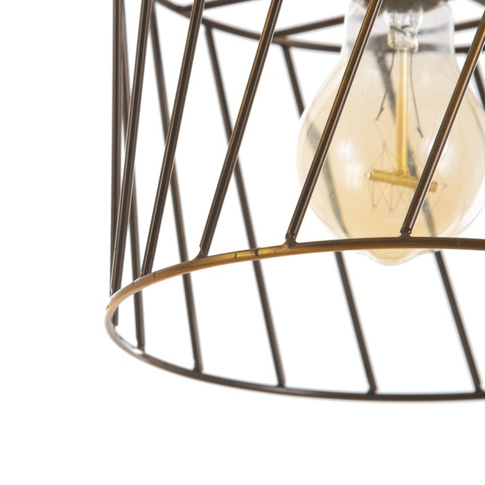 Светильник BayerLux "Румбо" Е27 40Вт золото 18х18х12-112см