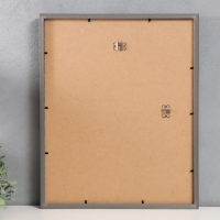 Фоторамка пластик "МИРАМ" 40х50 см, чёрный (пластиковый экран)