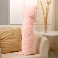 Мягкая игрушка &laquo;Кот-батон&raquo;, 80 см, цвет розовый