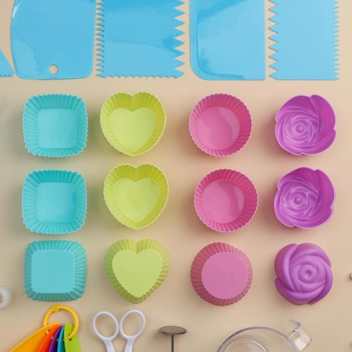 Набор кондитерский, 63 предмета, цвет МИКС Набор кондитерский, 63 предмета, цвет МИКС