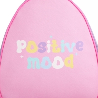 Рюкзак детский для девочки &laquo;Хорошее настроение&raquo;, 23х20,5 см, отдел на молнии, цвет мятный