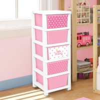 Комод детский &laquo;Принцесса&raquo;, 5 секций