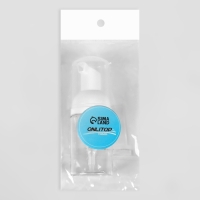 Бутылочка для хранения, с пенообразующим дозатором, 30 мл, цвет прозрачный/белый Бутылочка для хранения, с пенообразующим дозатором, 30 мл, цвет прозрачный/белый