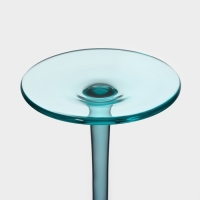 Набор бокалов для вина стеклянный Magistro &laquo;Дарио&raquo;, 500 мл, 7,3&times;25 см, 2 шт, цвет изумрудный