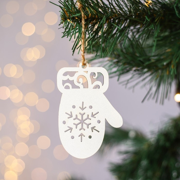 Ёлочные игрушки новогодние &laquo;Новый год: Чудес и волшебства&raquo;, набор 5 шт