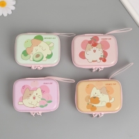 Шкатулка металл на молнии "Фруктовый Мяу" МИКС 9х6,5х3,3 см Шкатулка металл на молнии "Фруктовый Мяу" МИКС 9х6,5х3,3 см