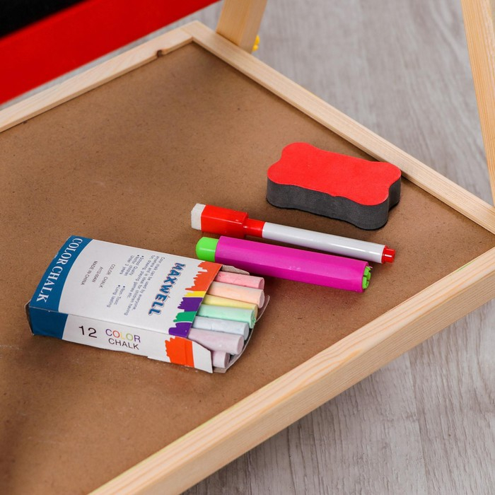 Мольберт детский двухсторонний &laquo;Премиум&raquo; в собранном виде 65 &times; 38,5 &times; 35 см