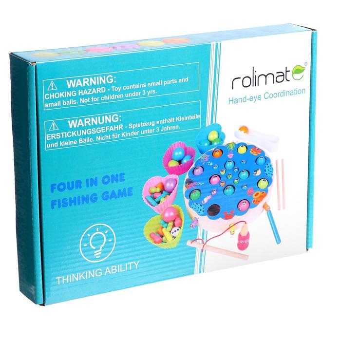 Развивающий набор рыбалка &laquo;Супер набор&raquo; 18&times;18&times;3,5 см