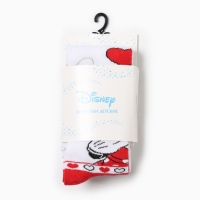 Колготки Дисней &laquo;Минни Маус&raquo;, цвет красный/белый, 92-98 см