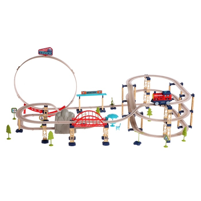 Железная дорога «Город», работает от батареек Железная дорога «Город», работает от батареек