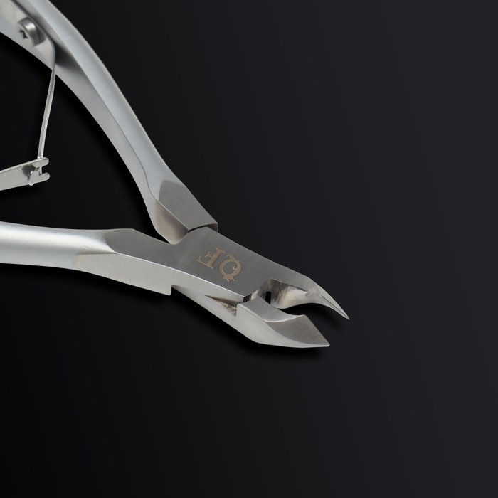 Кусачки маникюрные для кутикулы «Premium satin», матовые, двойная пружина, 12 см, длина лезвия - 6 мм, цвет серебристый Кусачки маникюрные для кутикулы «Premium satin», матовые, двойная пружина, 12 см, длина лезвия - 6 мм, цвет серебристый