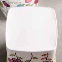 Набор банок для сыпучих &laquo;Клумба&raquo;, 500 мл, 3 шт, цвет МИКС