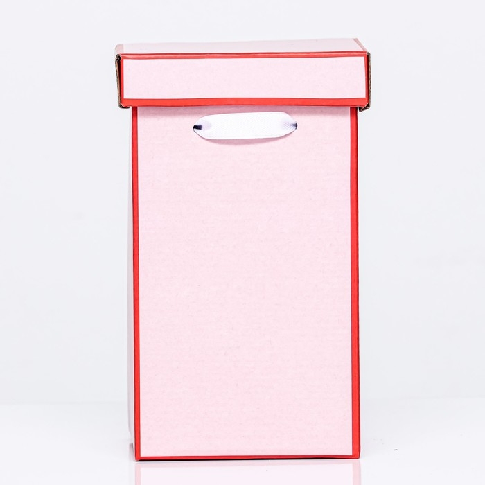 Набор коробок 3 в 1, красный, 17 х 25 см / 14 х 23 см/ 10 х 18 см