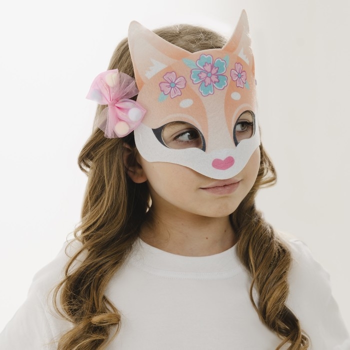 Маска с аксессуарами Лисичка, МИКС Маска с аксессуарами Лисичка, МИКС