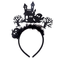 Карнавальный ободок «Призрачная ночь» Карнавальный ободок «Призрачная ночь»