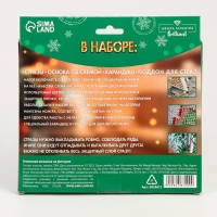 Алмазная мозаика на новый год с полным заполнением на фигурке «Фонарь», новогодний набор для творчества Алмазная мозаика на новый год с полным заполнением на фигурке «Фонарь», новогодний набор для творчества