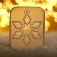 Форма силиконовая универсальная, подвеска &laquo;Снежинка-кристалл&raquo;