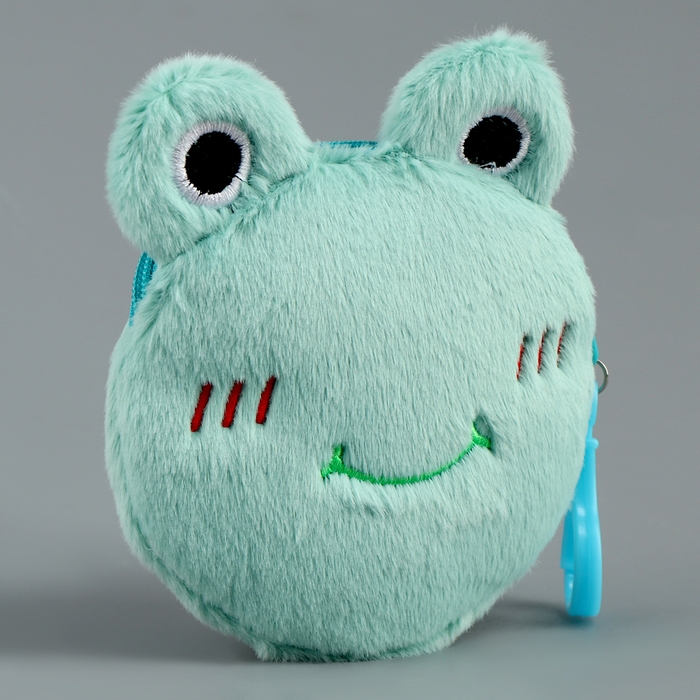 Кошелёк детский «Лягушка», на брелоке Кошелёк детский «Лягушка», на брелоке