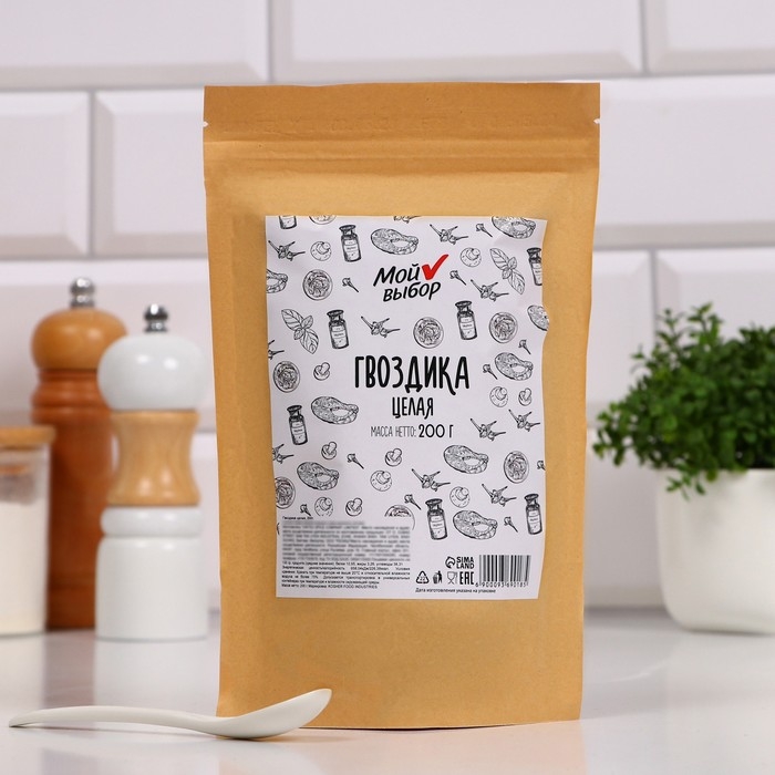Специя, гвоздика целая, 200 г Специя, гвоздика целая, 200 г