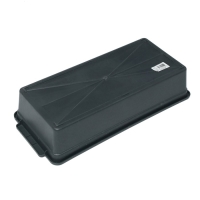 Ящик для рассады, 45 × 20 × 10 см, с ручками, 5 л, чёрный Ящик для рассады, 45 × 20 × 10 см, с ручками, 5 л, чёрный