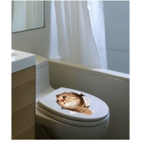 Наклейка интерьерная 3D "Кошка" на стену, 25 х 23 см, влагостойкая, ПВХ Наклейка интерьерная 3D "Кошка" на стену, 25 х 23 см, влагостойкая, ПВХ