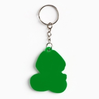 Брелок новогодний, для ключей, резиновый &laquo;Новогодний&raquo;, микс, 4 шт