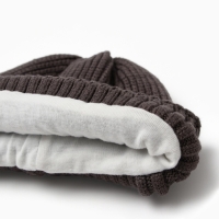 Шапка Крошка Я, р. 46-48см, 1-3 года, серый