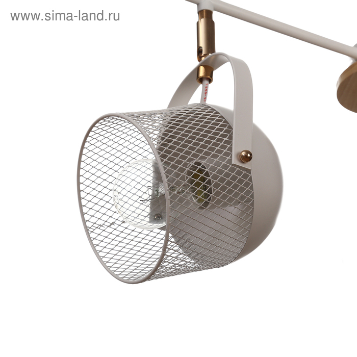 Люстра ГАЛЛОП 401131 3хE27 60Вт белый 36х36х16 см