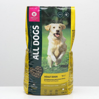 Сухой корм "ALL DOGS" для взрослых собак, курица, 13 кг Сухой корм "ALL DOGS" для взрослых собак, курица, 13 кг