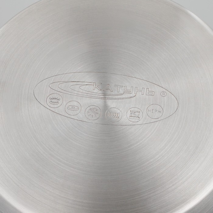 Кастрюля &laquo;Общепит&raquo;, 2 л, d=16 см, h=10 см, капсульное дно, индукция