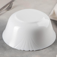 Салатник стеклокерамический Cadix, 2,7 л, d=24 см, цвет белый Салатник стеклокерамический Cadix, 2,7 л, d=24 см, цвет белый