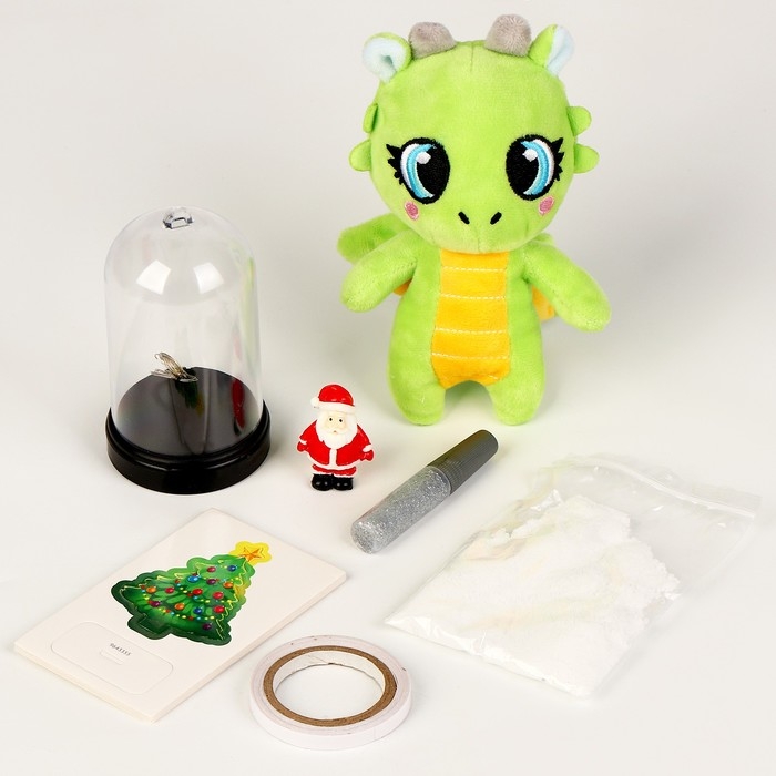 Набор для творчества 2 в 1 &laquo;Ночник + игрушка: дракон, Дед мороз&raquo;
