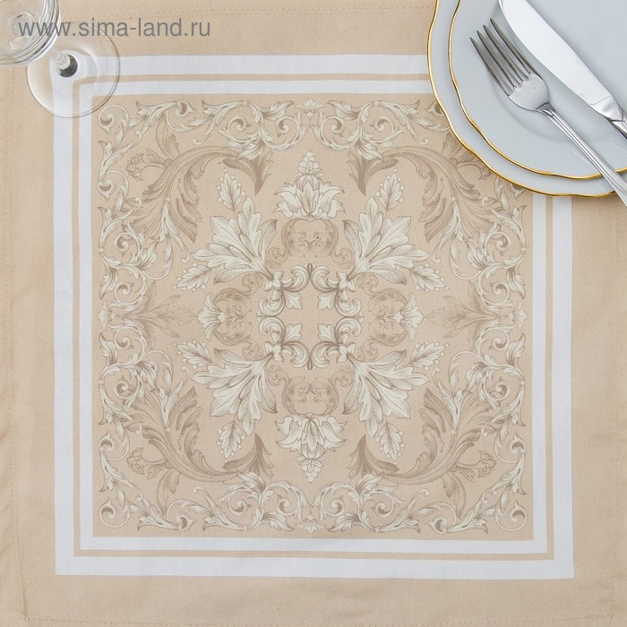 Набор столовый Этель &laquo;Классика&raquo;, скатерть 110&times;145 см, салфетки 40 &times; 40 см, 4 шт., хлопок 100 %